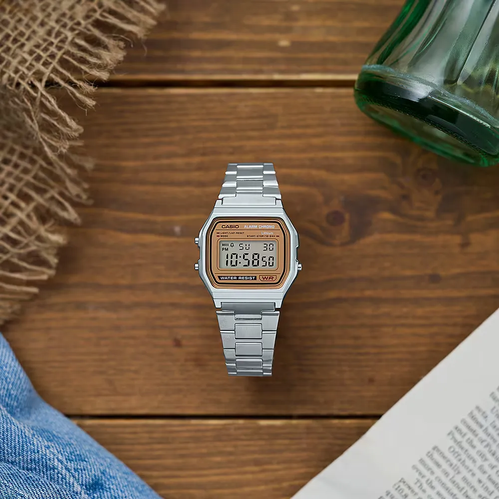 CASIO A158 โทนทอง