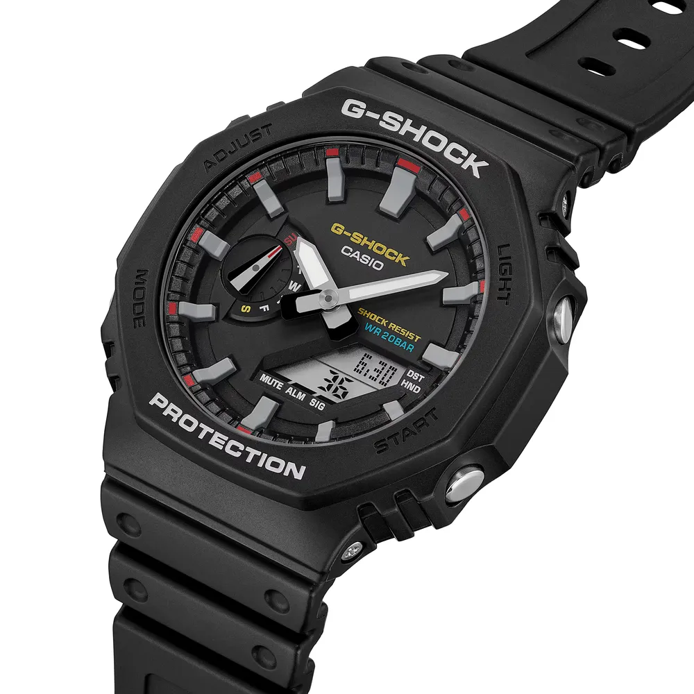 นาฬิกา G-SHOCK ทรงแปดเหลี่ยมตัวเรือนเรซิน