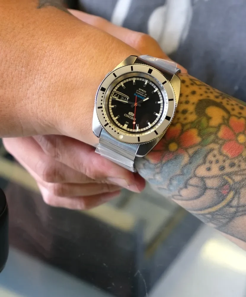 Seiko SRPL05 on the wrist